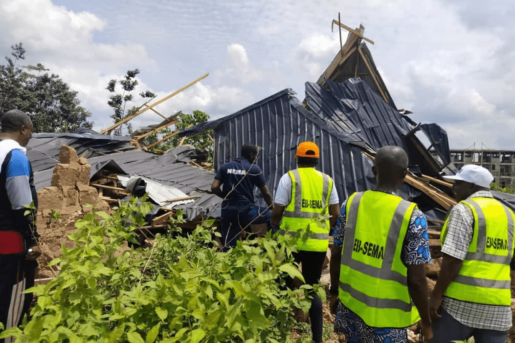 Windstorm Devastates Ebonyi Community, Destroys Church, Livelihoods
