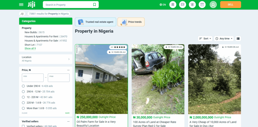 Top 10 Best Sites to Sell Property in Nigeria in 2026 8 Jiji - Best Sites to Sell Property in Nigeria