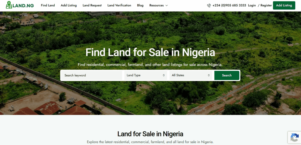 Top 10 Best Sites to Sell Property in Nigeria in 2026 13 Land.ng - Best Sites to Sell Property in Nigeria