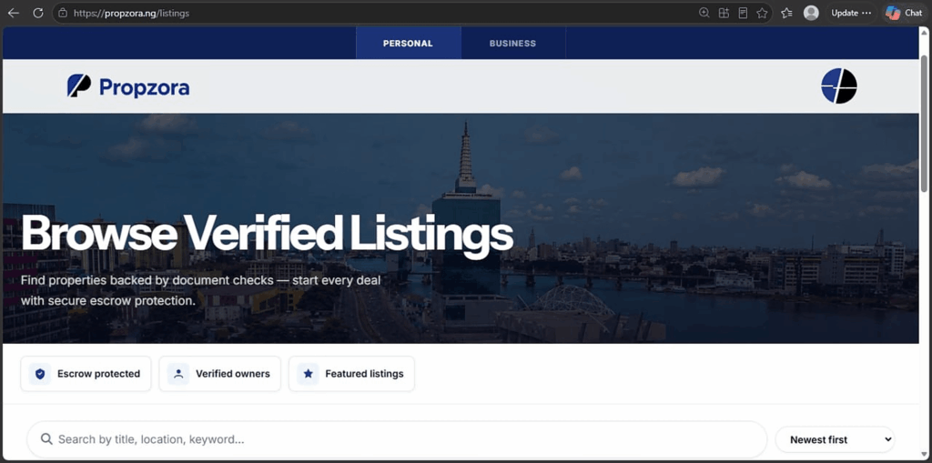 How Propzora Is Building Trust Into Nigeria’s Property Transactions